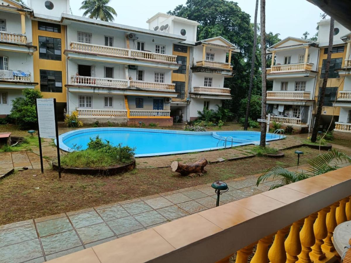 Contemporary Studio Apartment In Calangute, Goa Exterior foto